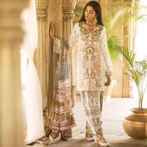 Amal dress - luxury collection - qalamkar