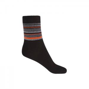 Wool cashmere sock, stripes - punto blanco