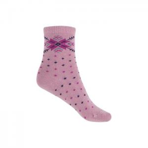 Wool cashmere socks, edelweiss - punto blanco