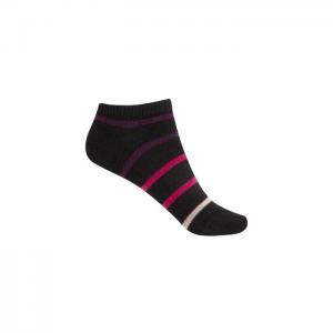 Short-ankle kashmirian wool socks - stripes - punto blanco