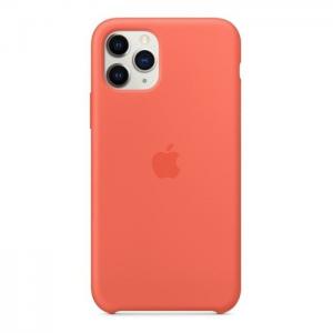 Apple Silicone Case Clementine (Orange) iPhone 11 Pro Max - Apple