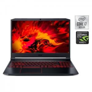 Acer nitro 5 an515-55-763h gaming laptop - core i7 2.6ghz 16gb 1tb 6gb win10 15.6inch fhd obsidian black english/arabic keyboard - acer