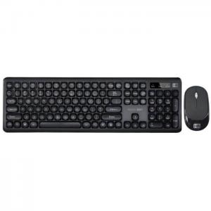 Heatz wireless keyboard and mouse black - heatz