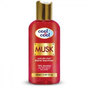 Cool & cool musk hand sanitizer 60ml - cool & cool