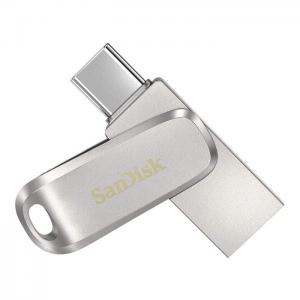 Sandisk ultra dual drive luxe flash drive usb type-c 256gb sdddc4256gg46 - sandisk