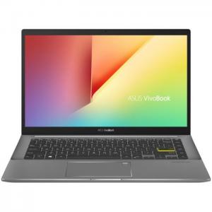 Asus vivobook s14 m433ia-eb488t laptop - ryzen 7 2ghz 8gb 512gb shared win10home fhd 14inch indie black english/arabic keyboard - asus