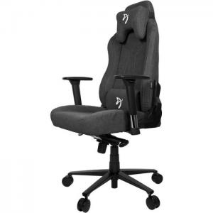Arozzi vernazza soft fabric gaming chair 86cm dark grey - arozzi