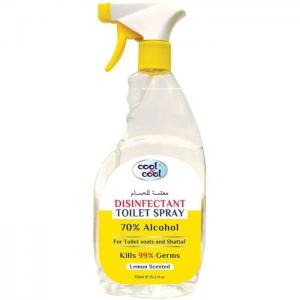 Cool & cool disinfectant toilet spray 750ml (pack of 1) - cool & cool