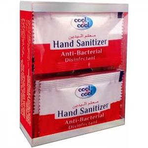 Cool & cool hand sanitizer disinfectant anti-bacterial sachets (20 sachet) - cool & cool