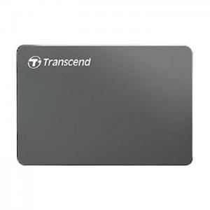 Transcend storejet extra slim portable hard drive 2tb aluminium ts2tsj25c3n - transcend