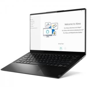 Lenovo yoga slim 9 ultrabook laptop - core i7 2.8ghz 16gb 1tb shared win10 14inch fhd black english/arabic keyboard - middle east version - lenovo