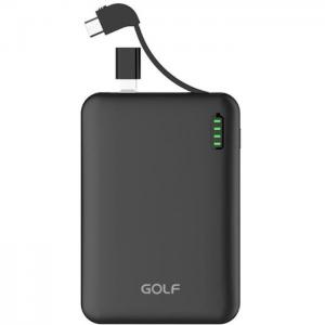 Golf power bank with built in cable 5000mah assorted g72 - golf