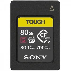 Sony tough type a memory card 80gb black ceag80t - sony
