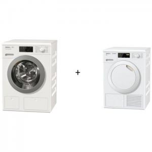 Miele wce660 wps tdos wifi front load washer 8kg + tce620wp dryer 8 kg - miele