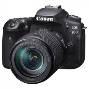 Canon eos 90d dslr camera black + efs 18-135mm lens - canon