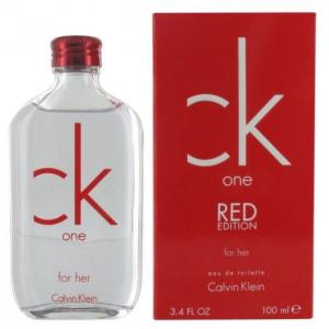 Calvin Klein One Red Perfume For Women 100ml Eau de Toilette - Calvin Klein
