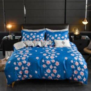 Double size bedding set of 6pcs floral design - deals for less