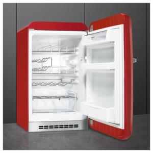 Smeg single door refrigerator 118 litres fab10hrrd2 - smeg