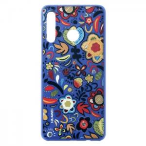 Huawei Marie PC Case Floral Blue For P30 Lite - Huawei