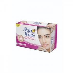 Skin white goat milk whitening soap (normal) - skinwhite