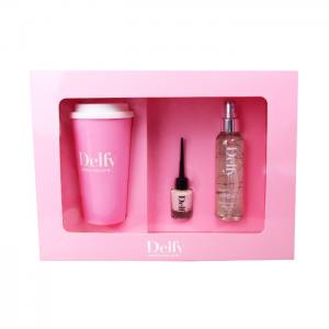 1 cup, 1 nail, 1 fragance pink cup , chloe, urban - delfy cosmetics