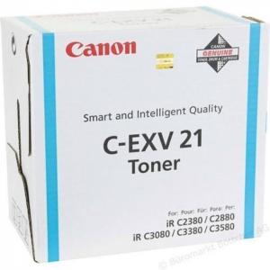 Canon c-exv21c - 0453b002 original cyan toner