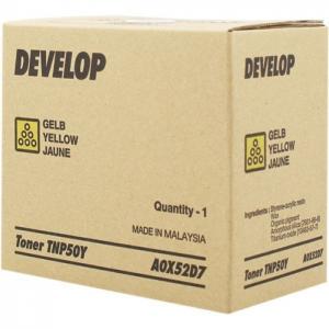 Develop a0x52d7 (tnp-50y) original yellow toner
