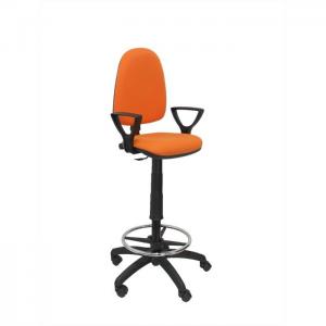 Office stool ayna bali orange fixed arms
