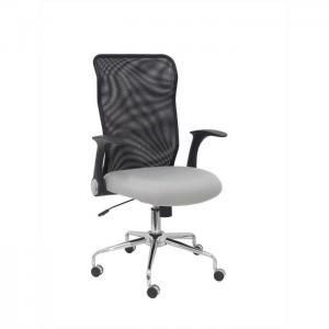 Office chair minaya black mesh backrest aran gray seat