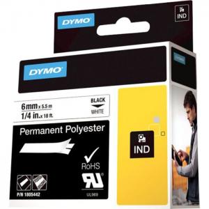 Dymo 1805442 original black on white typing tape