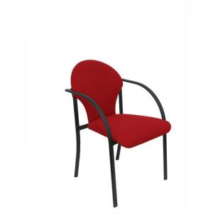 Office chair burrows aran red
