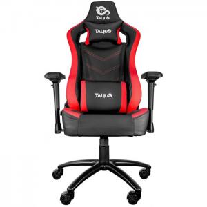 Talius vulture black/red butterfly gaming chair, nylon base, nylon wheels, 4d