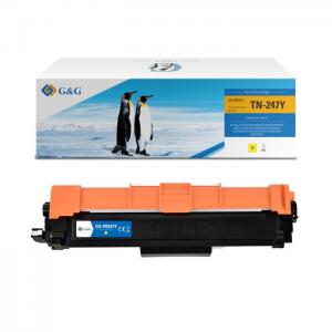 Compatible g&g brother tn247/tn243 yellow toner - replaces tn247y/tn243y