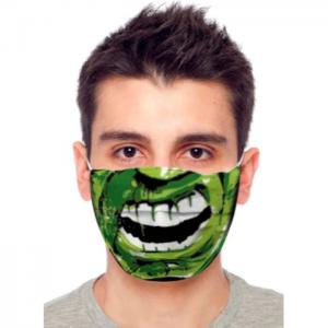 Maska ANS-H 109 Hulk Zielono-Czarny - Anais