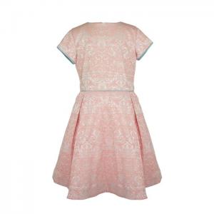 Florence: blossom jacquard dress - little lord & lady