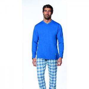 Single jersey top & light flannel winter pyjama - guasch