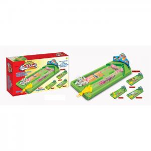 Board game: 4 games in 1 bowling, golf, curling, discs (set skill and strategy) - juguetes y peluches neo