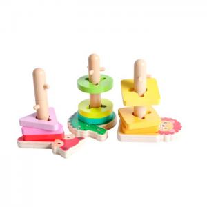 NESTABLE WOODEN FIGURES: STACK PARTS - JUGUETES Y PELUCHES NEO