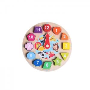 Watch wooden blocks nestable: shapes and colors - juguetes y peluches neo