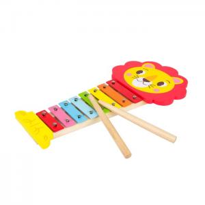 Children's wooden xylophone: lion - juguetes y peluches neo