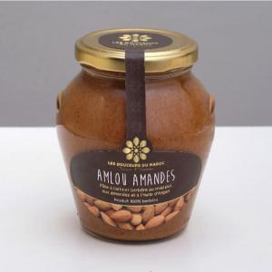 Paste almond butter argan honey (amlou) 370g - les douceurs du maroc