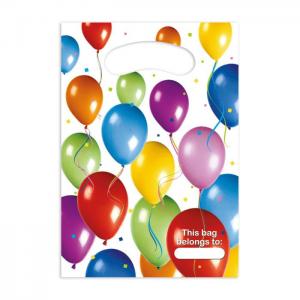 6 party bags  -  balloons fiesta - we fiesta