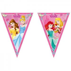 1 triangle flag banner (9 flags) - princess dreaming - we fiesta