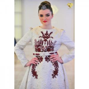 Brocade wedding dress - njk luxet passion