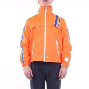 Diesel Jackets Short Men Fluo Orange