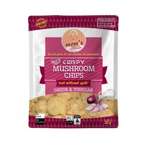 Crispy Mushroom Chips Onion & Vinegar Flavor 25G - Mom's Haus of Mushroom