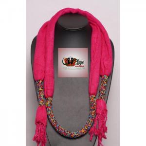 Pink beadrap - loys fabric