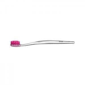Whitening toothbrush - medium -transparent / pink - splat