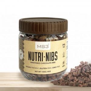 Sweetened Cacao Nibs With Coffee - MS3 Choco