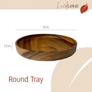 Round tray 12" - luid lokal